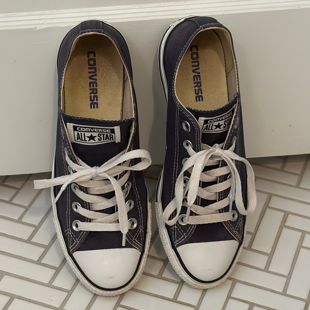 EUC Converse All Star ⭐️ Navy 8 - Picture 3 of 6